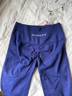 Alphalete Leggings - Deep Blue